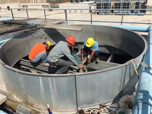 如何減小玻璃鋼冷卻塔的振動聲?(玻璃鋼冷卻塔風機振