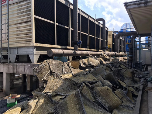 方形冷卻塔填料如何清洗？(冷卻塔填料清洗或更換)